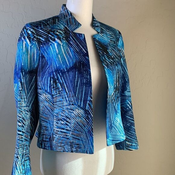 Nipon boutique size four three-quarter length sleeves cropped jacket - Picture 7 of 12